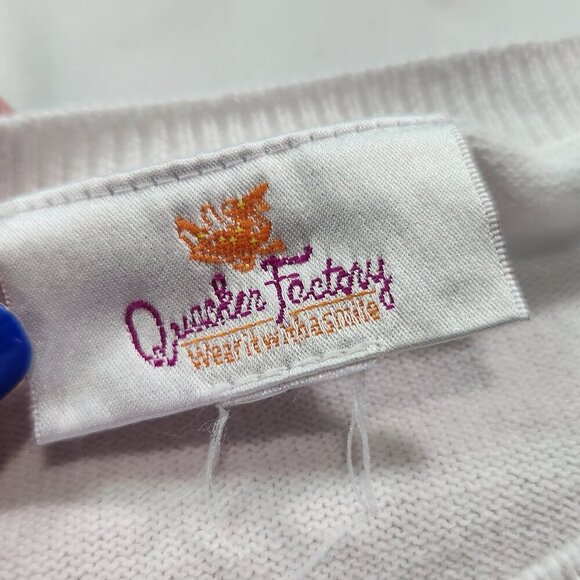 Quaker Factory Spring Cardigan, Roses-- See Pictures for Measurements
Lot G - Picture 3 of 7